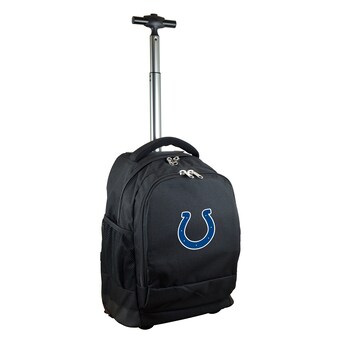 Indianapolis Colts Black 19'' Premium Wheeled Backpack