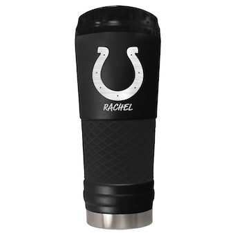 Indianapolis Colts Black 24oz. Personalized Stealth Draft Beverage Cup