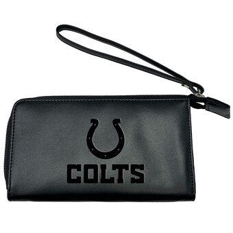 Indianapolis Colts Black Cell Phone Wristlet Wallet