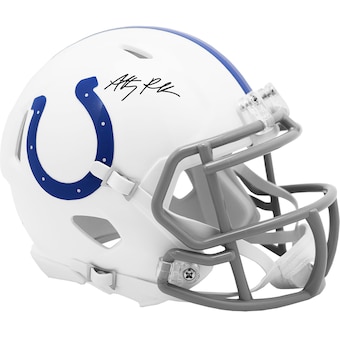 Indianapolis Colts Anthony Richardson Fanatics Authentic 2023 NFL Draft First Round Pick Autographed Riddell Speed Mini Helmet