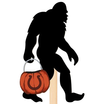 Indianapolis Colts 12" Bigfoot Halloween Yard Stake