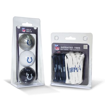 Indianapolis Colts 3-Golf Ball & 50-Golf Tee Set