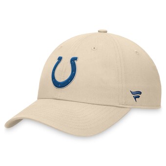 Men's Indianapolis Colts Fanatics Cream Midfield Adjustable Hat