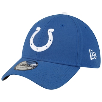 Men's Indianapolis Colts New Era Royal Classic 39THIRTY Flex Hat