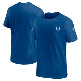 Men's Indianapolis Colts  Nike Royal Sideline Coach Performance T-Shirt