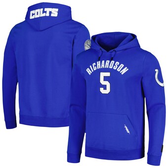 Men's Indianapolis Colts Anthony Richardson Pro Standard Royal Player Name & Number Pullover Hoodie