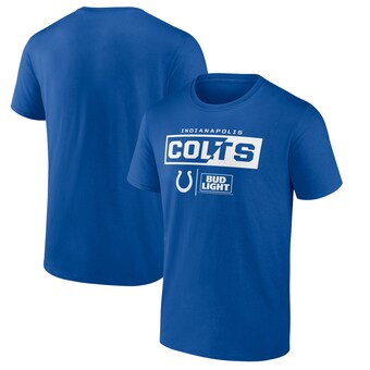 Men's Indianapolis Colts Royal NFL x Bud Light T-Shirt