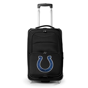 Indianapolis Colts MOJO Black 21" Softside Rolling Carry-On Suitcase