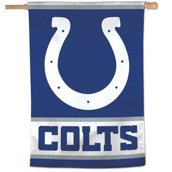 Indianapolis Colts WinCraft 28" x 40" Wordmark Single-Sided Vertical Banner