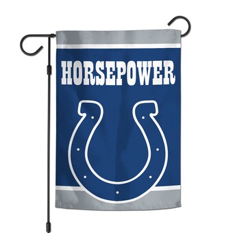 Indianapolis Colts WinCraft Double-Sided 12'' x 18'' Team Slogan Garden Flag