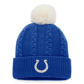 Women's Indianapolis Colts Fanatics Royal Vintage Heritage Cuffed Knit Hat