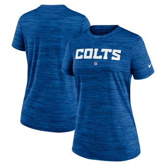 Women's Indianapolis Colts Nike Royal Sideline Velocity Performance T-Shirt