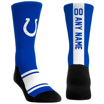 Youth Indianapolis Colts Rock Em Socks Custom Jersey Crew Socks