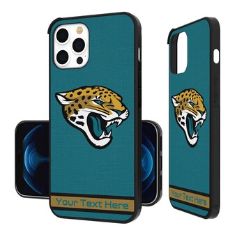 Jacksonville Jaguars Personalized Stripe Design iPhone Bump Case