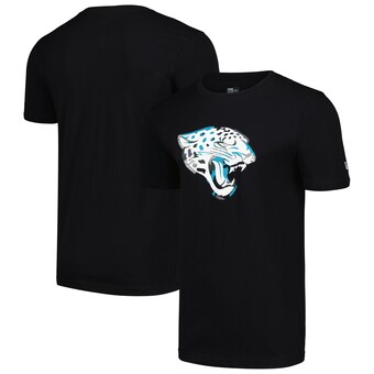 Men's Jacksonville Jaguars New Era Black Camo Logo T-Shirt