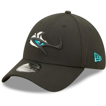 Men's Jacksonville Jaguars New Era Black Elemental 39THIRTY Flex Hat