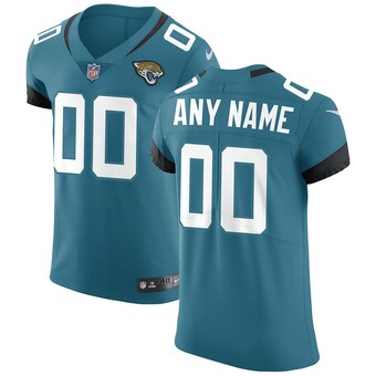 Jacksonville Jaguars Nike Vapor Untouchable Elite Custom Jersey - Teal