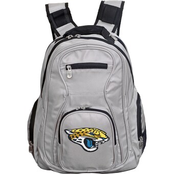 Jacksonville Jaguars MOJO Gray Premium Laptop Backpack