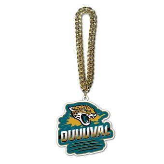 Jacksonville Jaguars MOJO Slogan Fan Chain Necklace