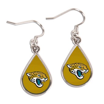 Jacksonville Jaguars WinCraft Tear Drop Dangle Earrings