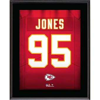 Chris Jones Kansas City Chiefs 10.5" x 13" Jersey Number Sublimated Player Plaque