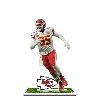 Chris Jones Kansas City Chiefs 12'' Player Standee Desktop Display