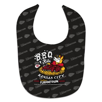 Infant Kansas City Chiefs WinCraft NFL x Guy Fieri’s Flavortown All Pro Baby Bib