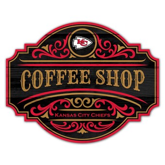 Kansas City Chiefs 12" Coffee Tavern Sign