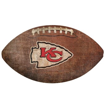 Kansas City Chiefs 12'' Football Sign