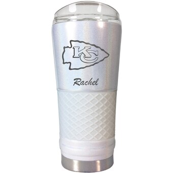 Kansas City Chiefs 24oz. Personalized Opal Draft Tumbler