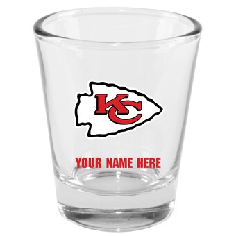 Kansas City Chiefs 2oz. Personalized Shot Glass