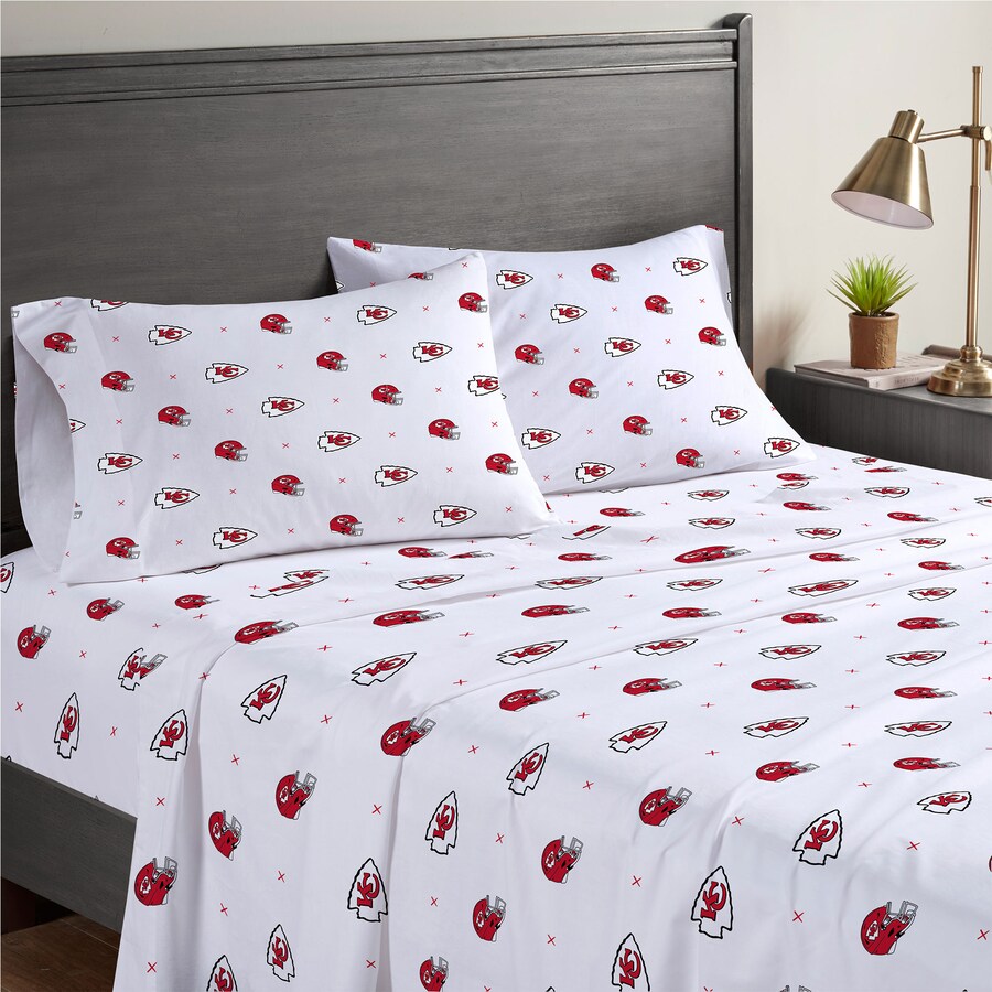 Kansas City Chiefs Four-Piece Full Sheet Set