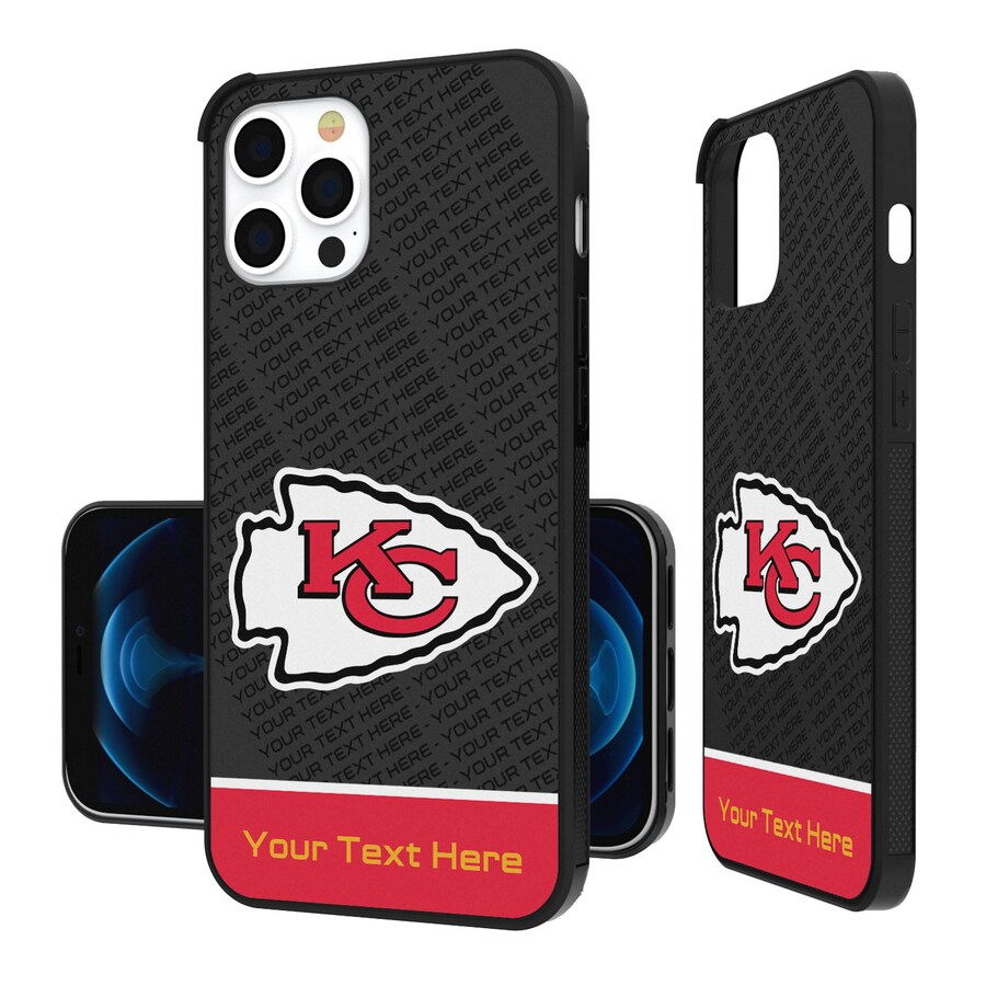 Kansas City Chiefs Personalized EndZone Plus Design iPhone Bump Case