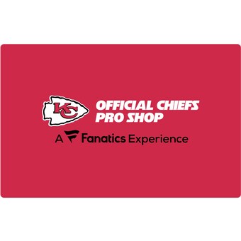 Kansas City Chiefs Pro Shop eGift Card ($10 - $500)