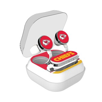 Kansas City Chiefs Stripe Design Wireless Earbuds