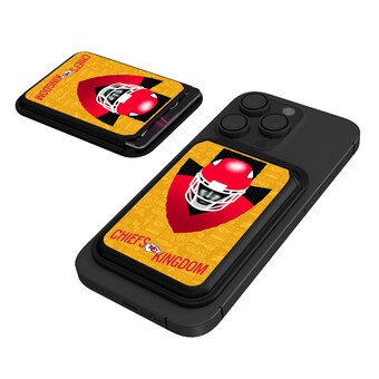 Keyscaper Kansas City Chiefs Illustrated Magnetic Phone Credit Card Wallet