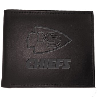 Men's Kansas City Chiefs Black Hybrid Bi-Fold Wallet