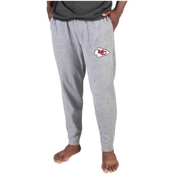 Men's Concepts Sport Gray Kansas City Chiefs Lightweight Jogger Sleep Pants