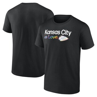 Men's Kansas City Chiefs Fanatics Black City Pride Team T-Shirt