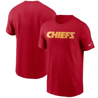 Men's Kansas City Chiefs Nike Red Team Wordmark T-Shirt