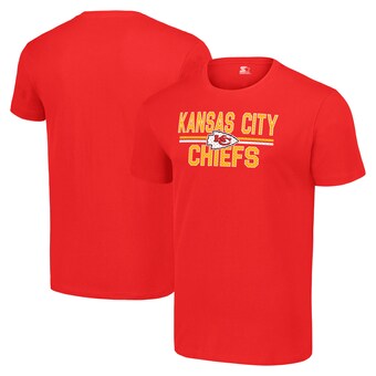 Men's Starter Red Kansas City Chiefs Mesh Team Graphic T-Shirt