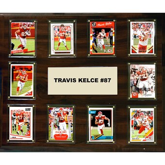 Travis Kelce Kansas City Chiefs 15'' x 18'' Plaque