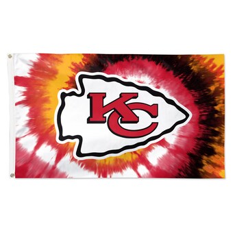 Kansas City Chiefs WinCraft 3' x 5' Tye Dye Deluxe Single-Sided Flag