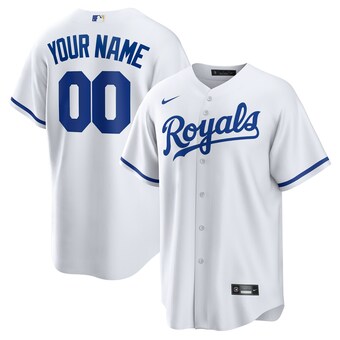 Nike Kansas City Royals White Replica Custom Jersey