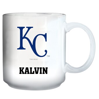 Kansas City Royals White 11oz. Personalized Mug