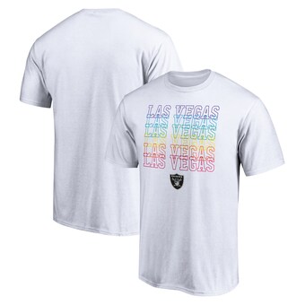 Men's Las Vegas Raiders White Fanatics City Pride T-Shirt