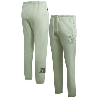 Men's Las Vegas Raiders Pro Standard Light Green Neutral Fleece Sweatpants