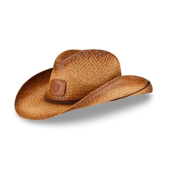 Unisex Las Vegas Raiders New Era Brown Dutton Curved Brim Straw Hat