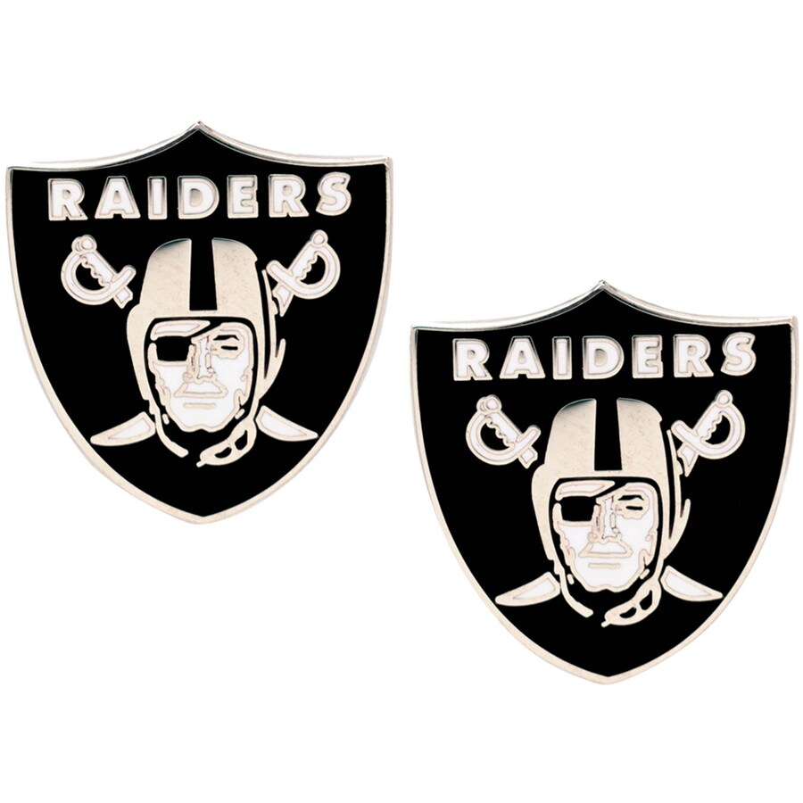 Las Vegas Raiders WinCraft Post Logo Earrings