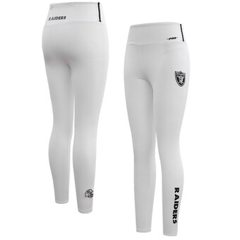 Women's Las Vegas Raiders Pro Standard White Classic Jersey Leggings